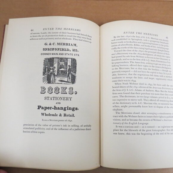 Noah's Ark, New England Yankees & The Endless Quest 1947 HC Webster's Dictionary - Picture 12 of 13